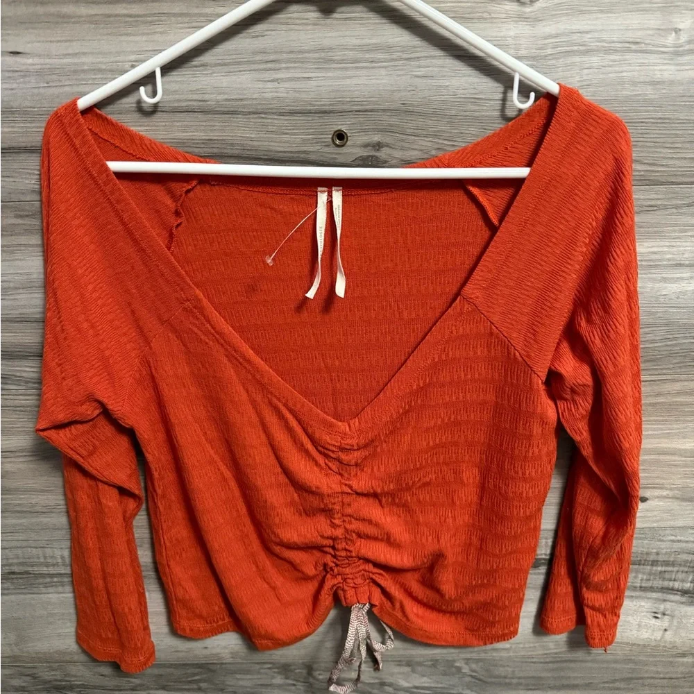 NWOT Anthropologie Sabrina Cinched Top